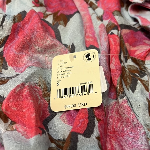 Free People Everything's Rosy Bodysuit in Icy Combo - Picture 13 of 13